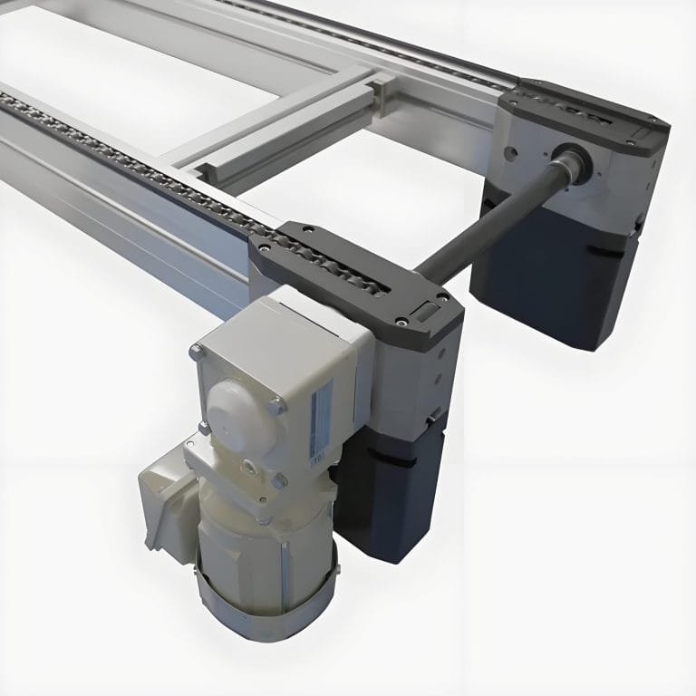 AC2 Roller Chain Pallet Conveyor scaled 1