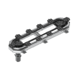 Chain Driven Circular Guide Rail Conveyor System