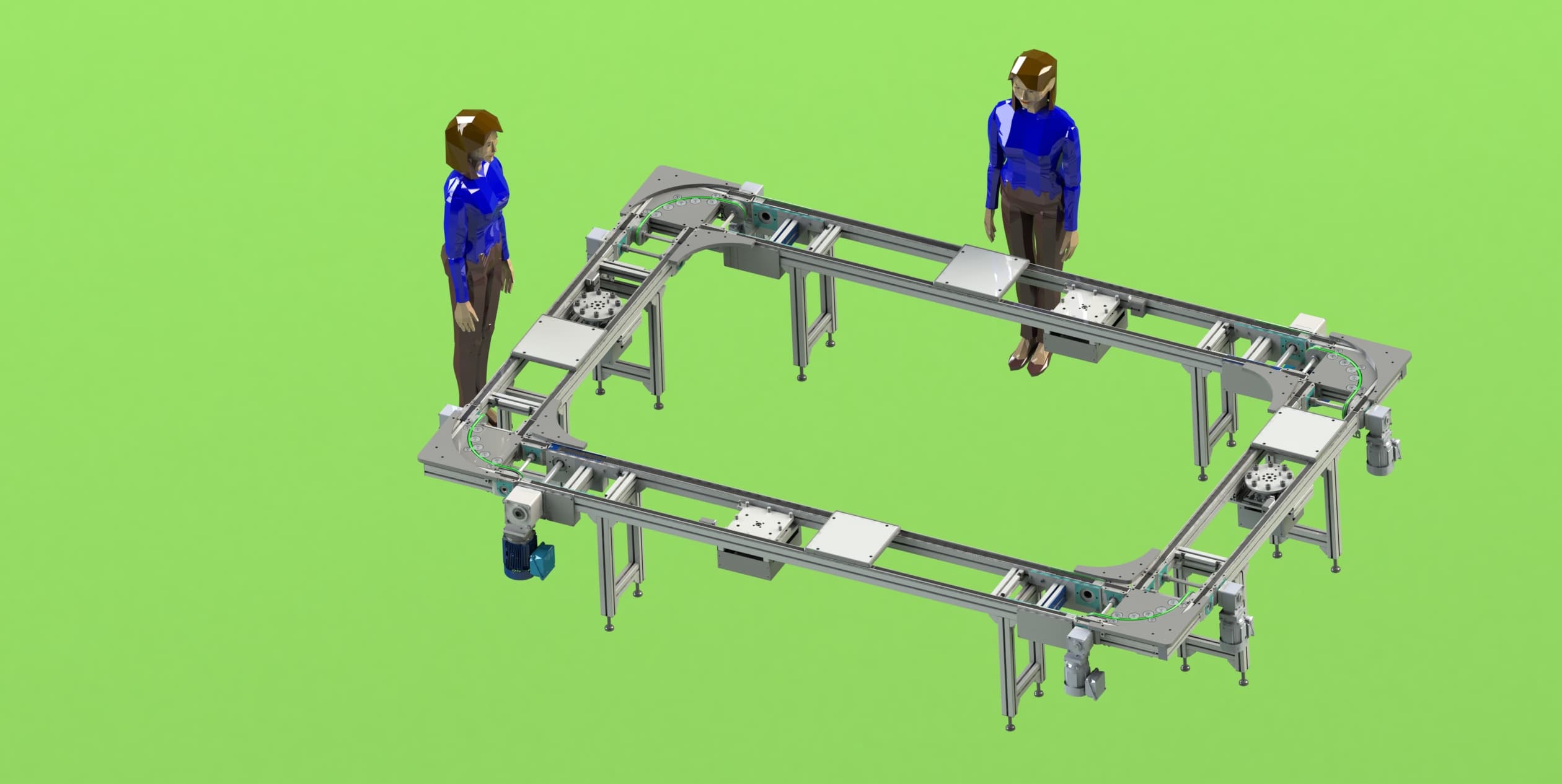 Flat Circular Conveyor SystemsR 1