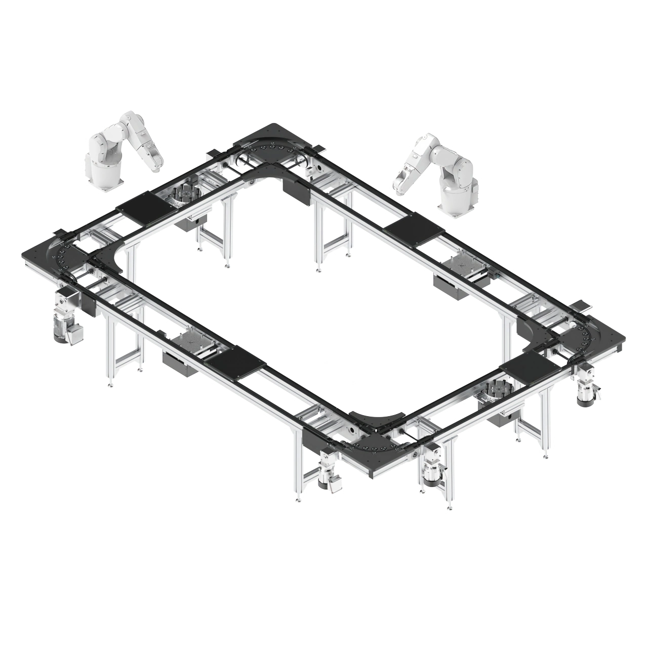 Vitrans Horizontal pallet conveyor system2